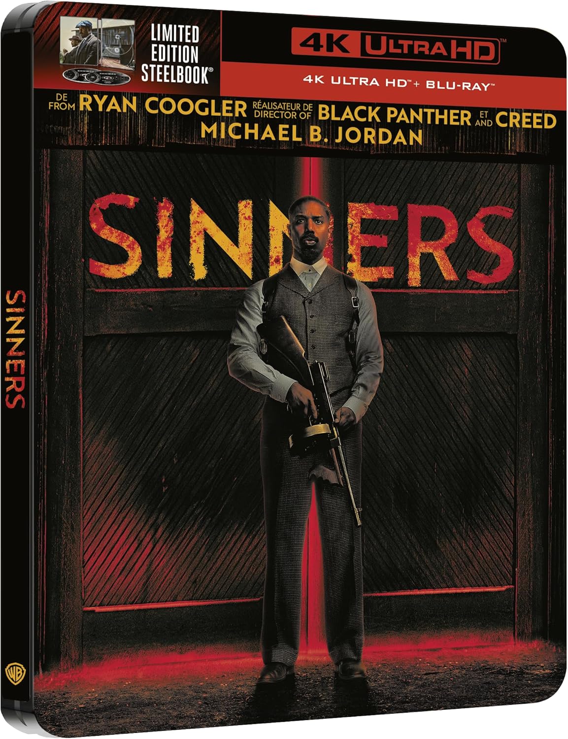 Sinners 4K Blu-ray Steelbook Limited Edition