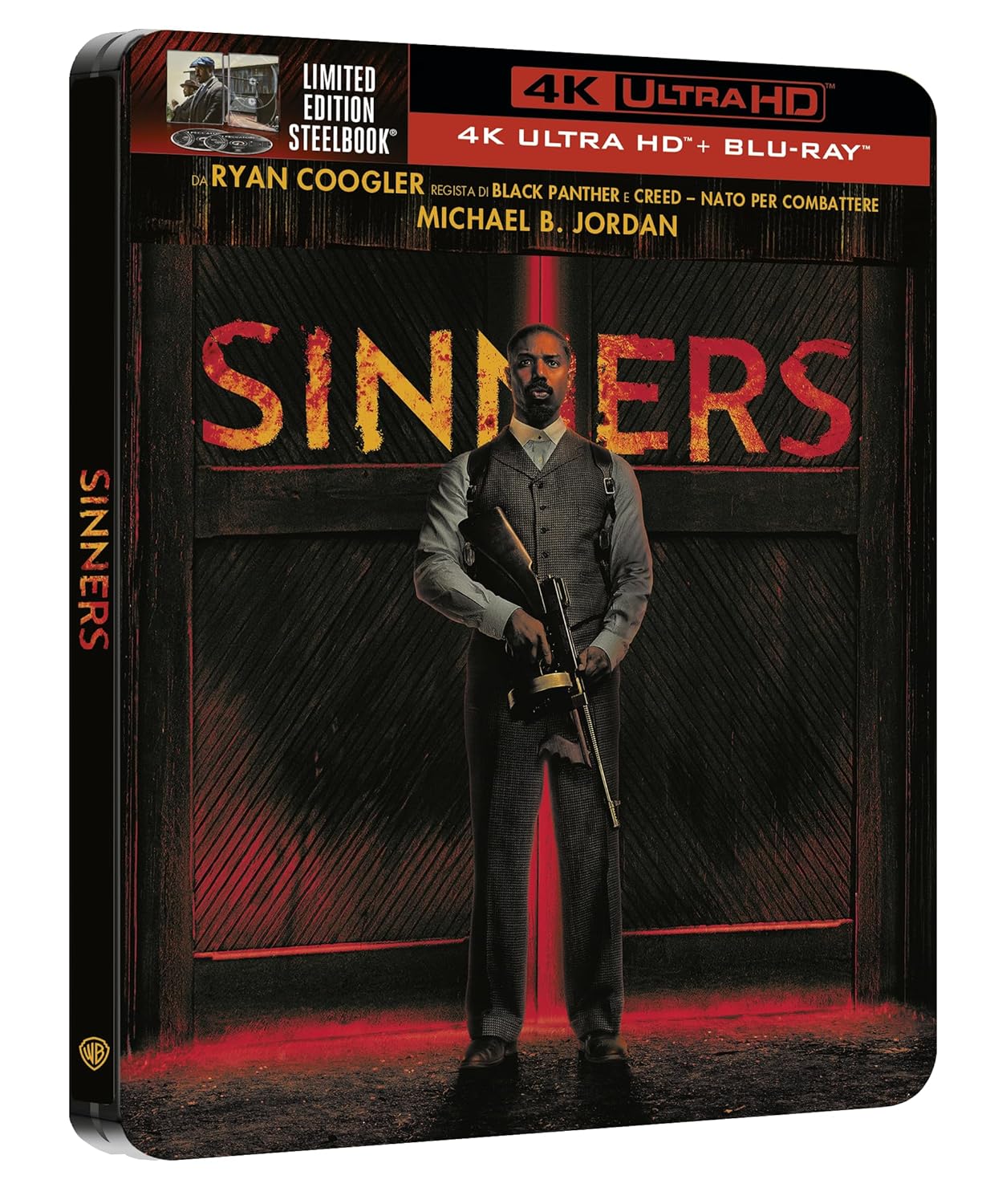 Sinners 4K Blu-ray Steelbook Limited Edition - PREORDER