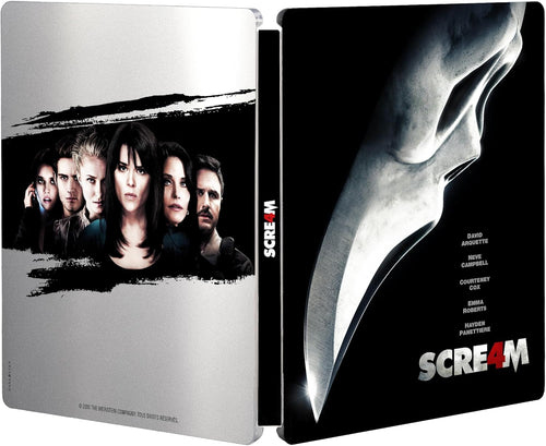 Scream 4 4K Blu-ray Steelbook  Limited Edition (France Import) - PREORDER