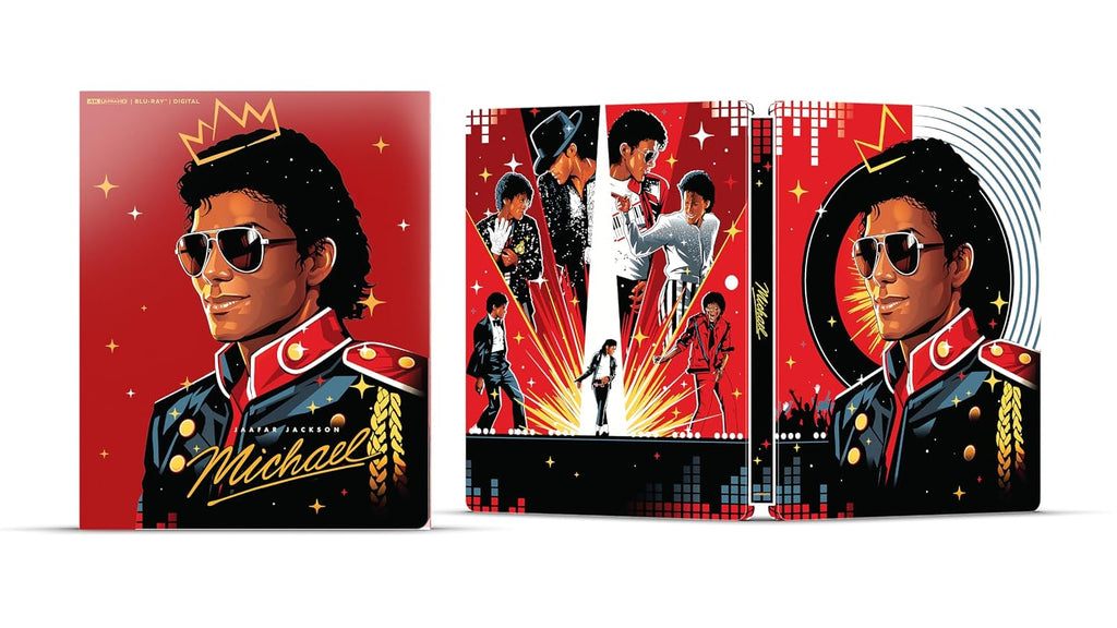 Michael (2026): Limited Edition 4K + Bluray + Digital Steelbook Amazon Exclusive