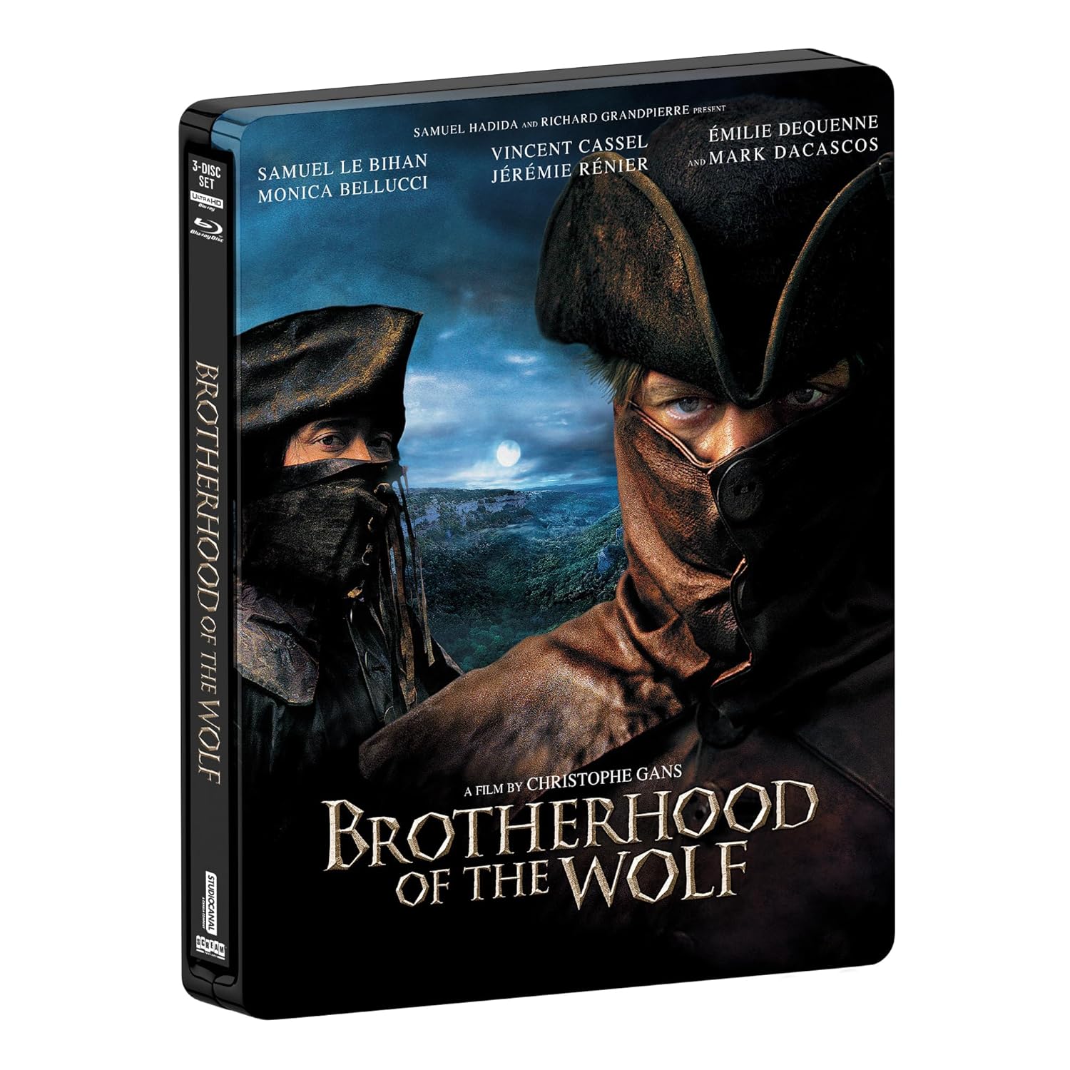 Le Pacte des loups Édition Limitée Steelbook 4K Exclusive Amazon - PRÉCOMMANDE