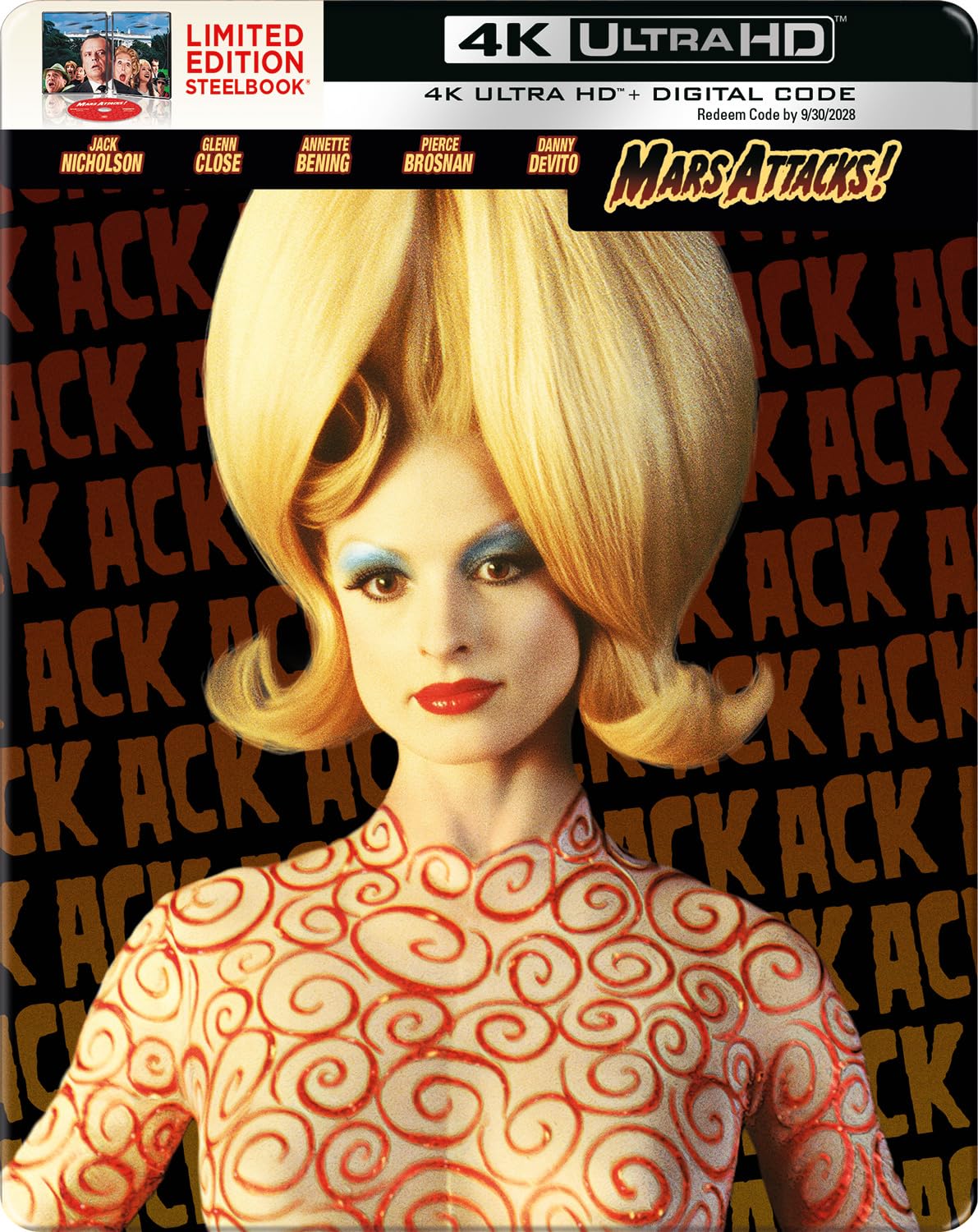 Mars Attacks!: Limited Edition 4K + Digital Steelbook