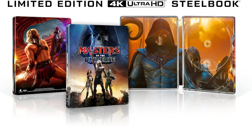 Masters of the Universe (4K UHD + 2D Blu-ray) Steelbook Limited Edition (UK Import)