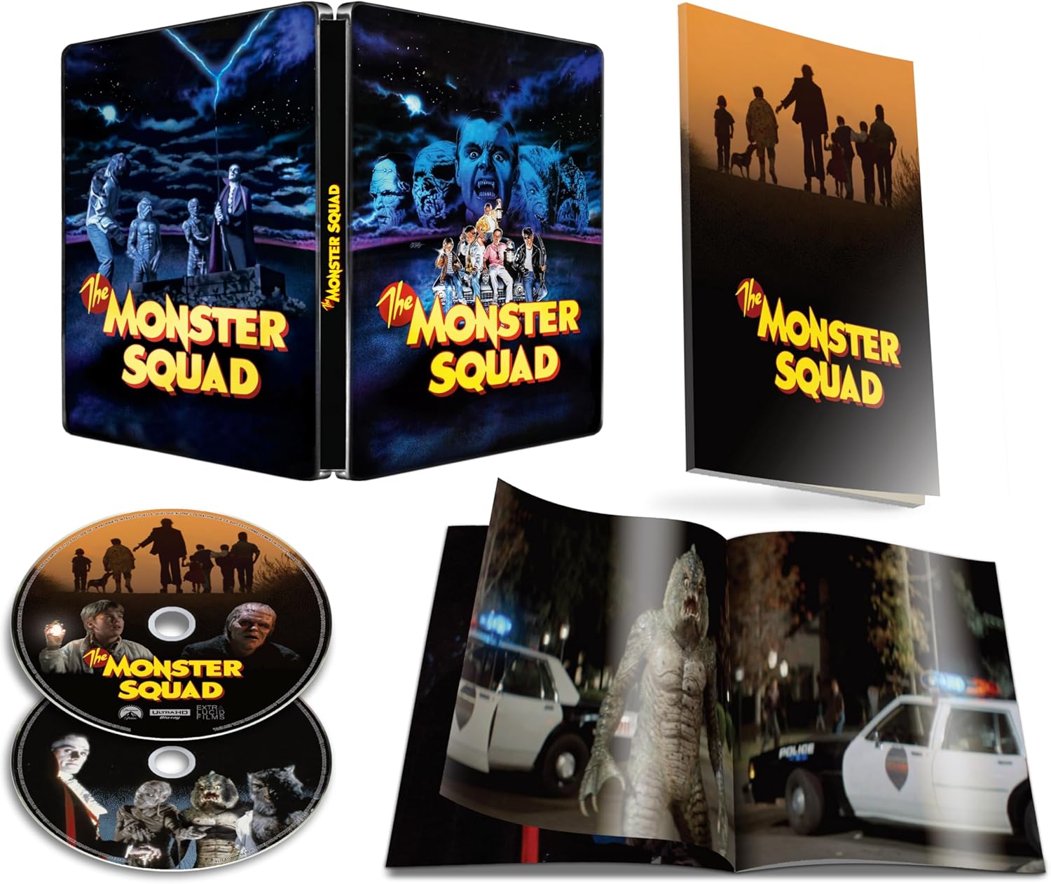 The Monster Squad 4K Blu-ray Steelbook Limited Collector's Edition (France Import)