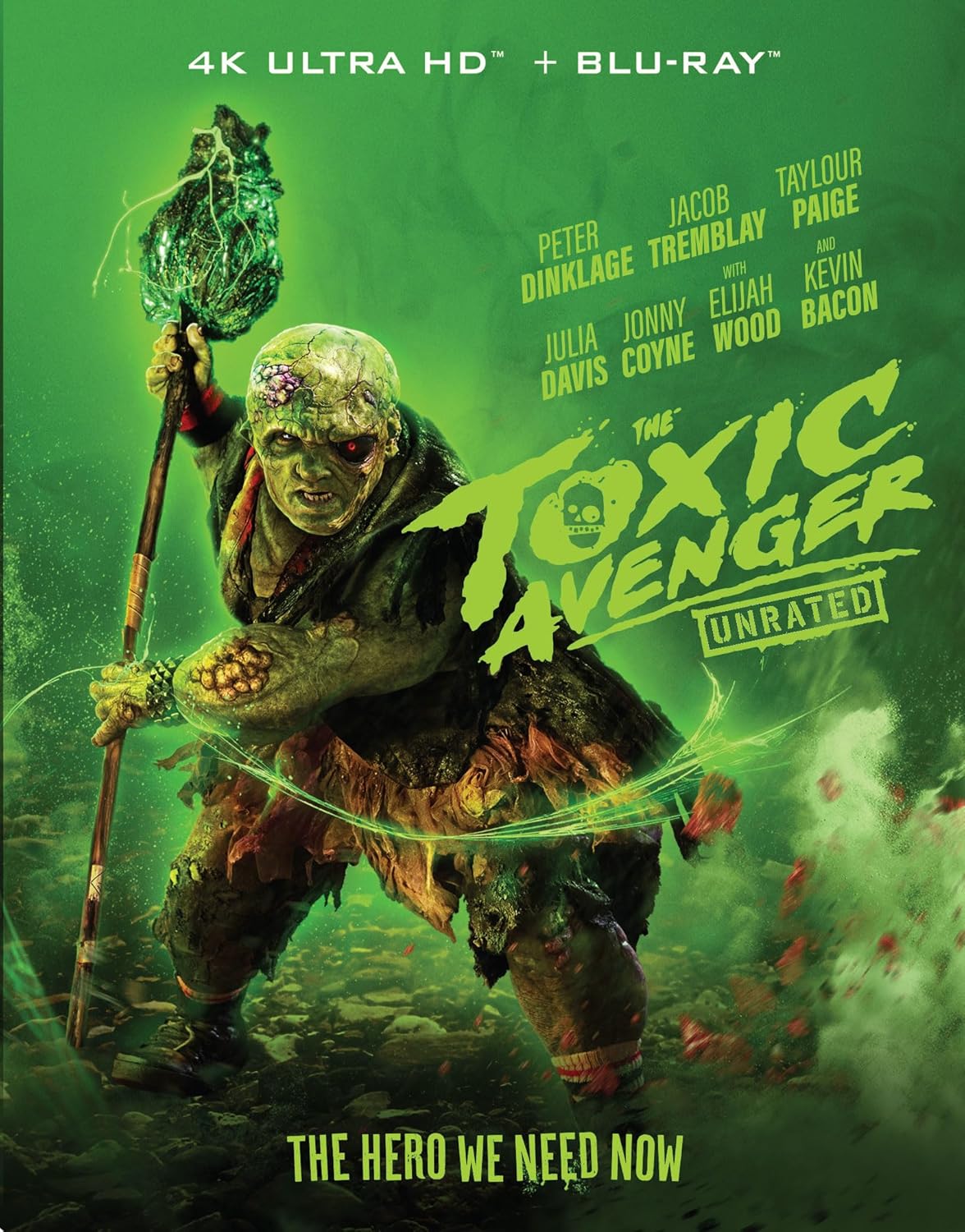 Toxic Avenger 4K Ultra HD Steelbook + Blu-ray Limited Edition
