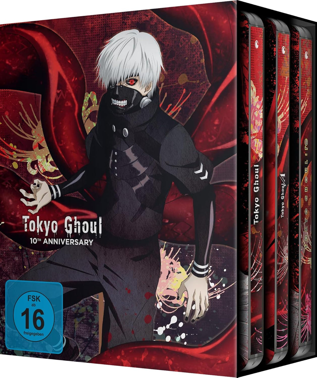Tokyo Ghoul - L'intégrale Blu-ray Steelbook - Coffret 10e anniversaire