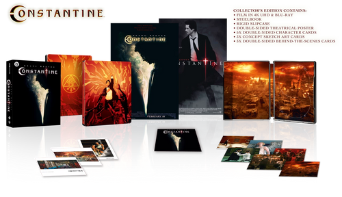 Constantine (4K UHD + 2D Blu-ray) Steelbook Limited Collector's Edition