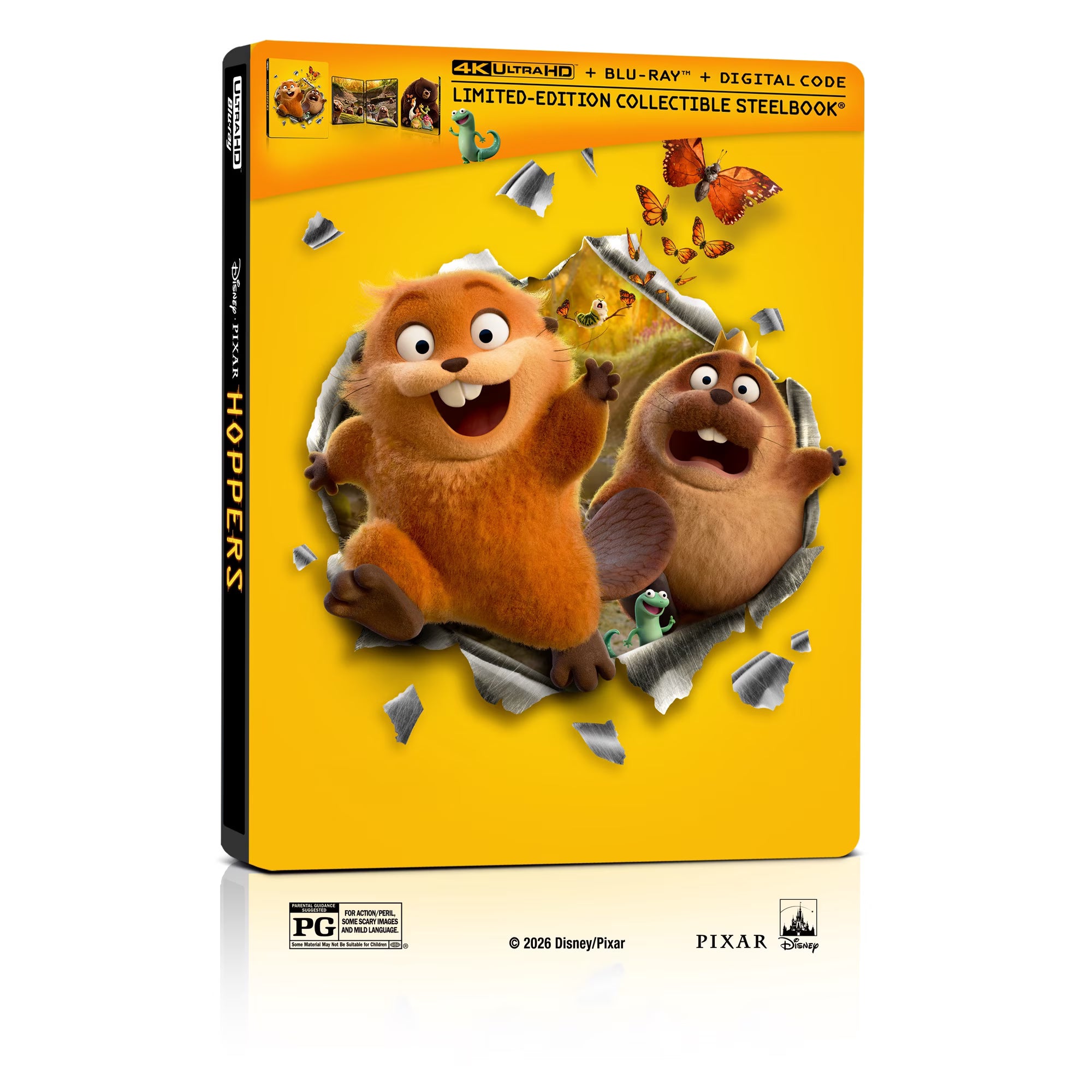 Hoppers 4K Ultra HD Steelbook + Blu-ray + Digital 4K