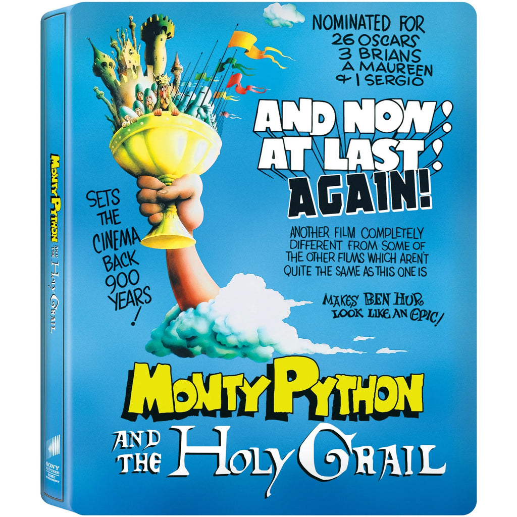 Monty Python et le Saint Graal Édition SteelBook 4K Ultra HD 50e anniversaire