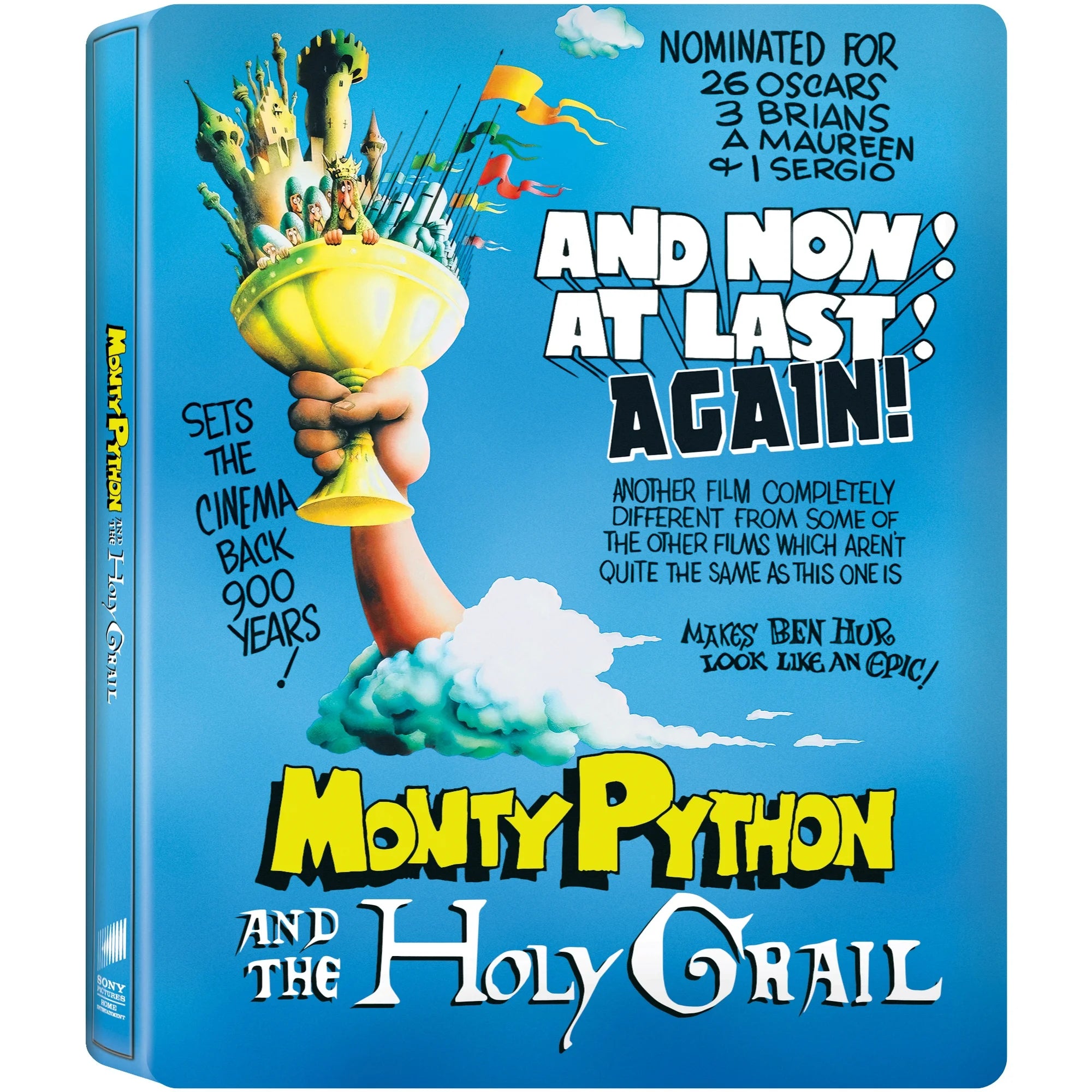 Monty Python et le Saint Graal Édition SteelBook 4K Ultra HD 50e anniversaire