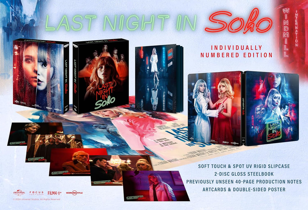 Last Night in Soho (4K UHD + Blu-ray 2D) Édition collector Steelbook limitée et numérotée