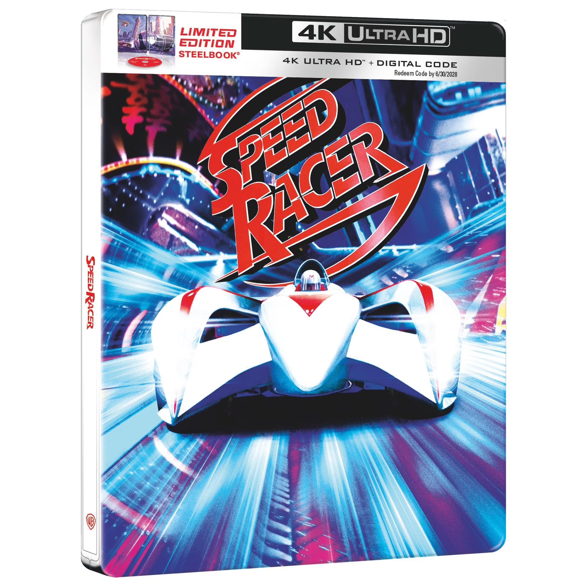 Speed Racer 4K Ultra HD Steelbook + Blu-ray + Digital 4K