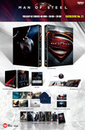 Man Of Steel 4K 3D Blu-ray Steelbook WeET Collection Exclusive #21 Full Slip A2