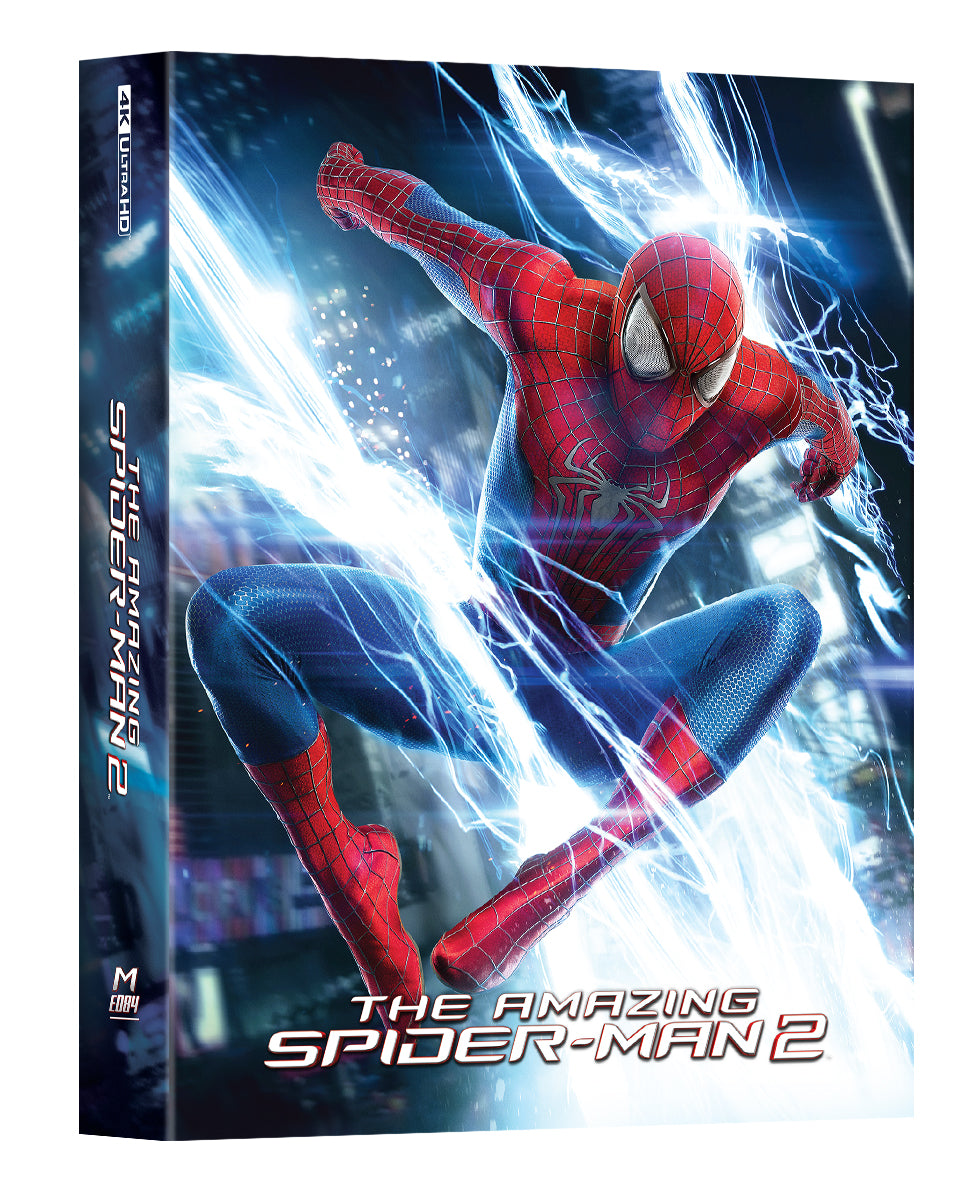 The Amazing Spider-Man 2 4K Blu-ray Steelbook Manta Lab Exclusive ME#84 Double Lenticular Full Slip A - PREORDER