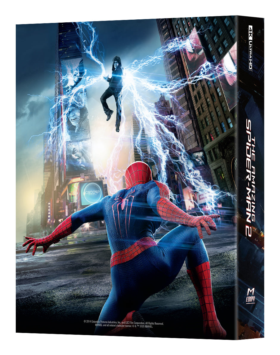 The Amazing Spider-Man 2 4K Blu-ray Steelbook Manta Lab Exclusive ME#84 Double Lenticulaire Full Slip B - PRÉCOMMANDE