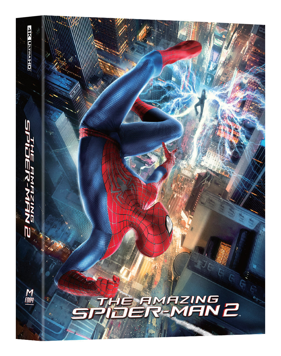 The Amazing Spider-Man 2 4K Blu-ray Steelbook Manta Lab Exclusive ME#84 Double Lenticulaire Full Slip B - PRÉCOMMANDE