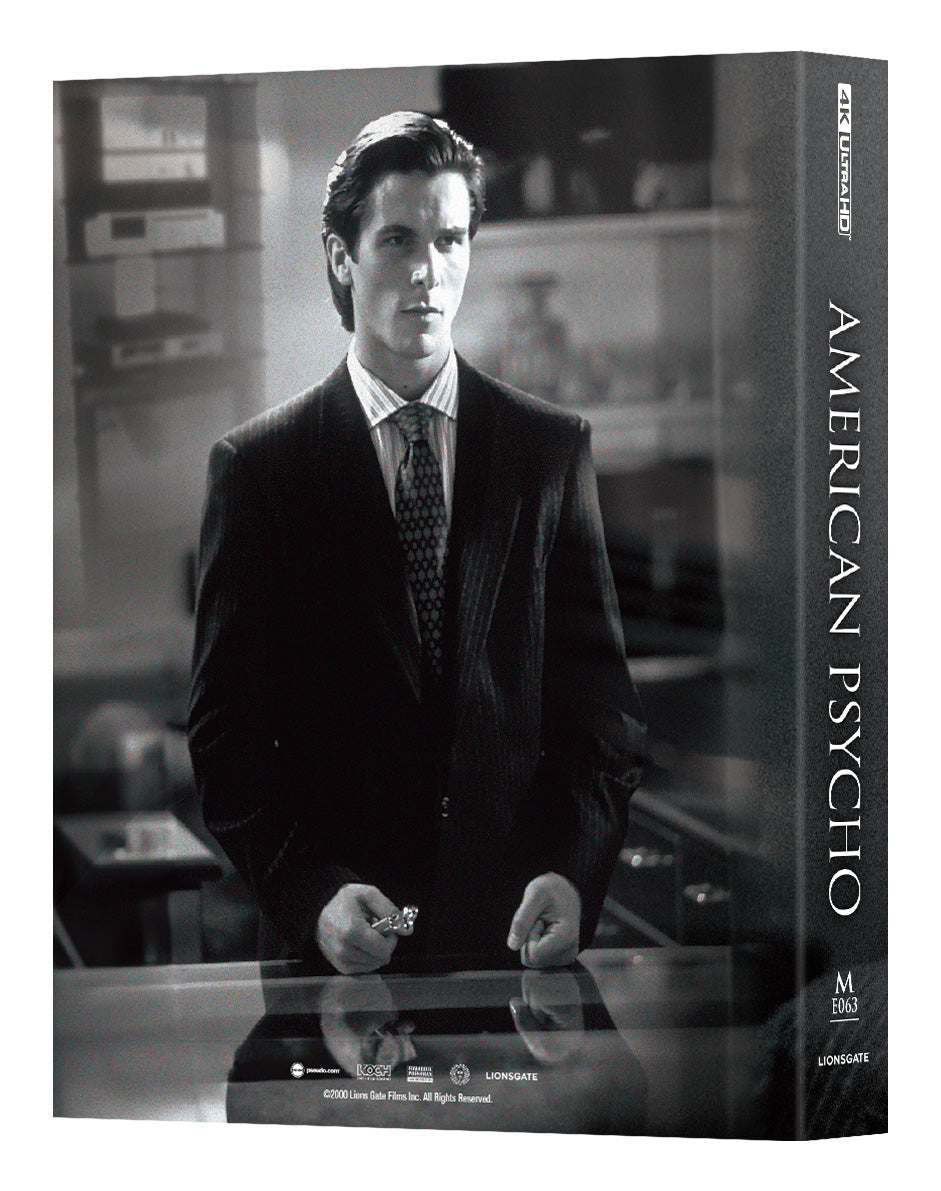 American Psycho 4K Blu-ray Steelbook Manta Lab Exclusive ME#63 Double Lenticulaire Full Slip A