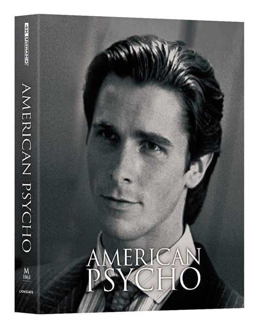 American Psycho 4K Blu-ray Steelbook Manta Lab Exclusive ME#63 Double Lenticular Full Slip A
