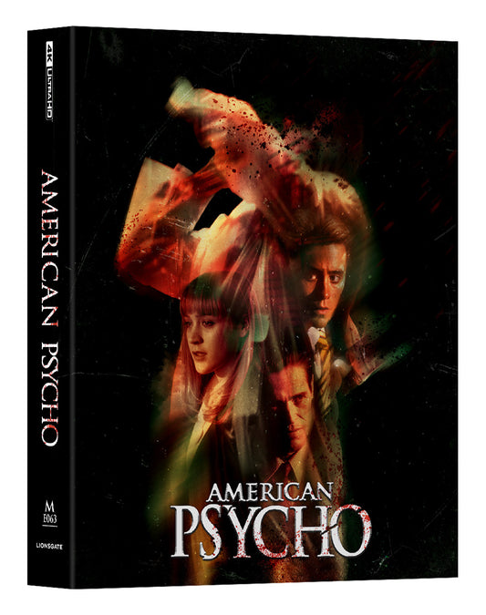 American Psycho 4K Blu-ray Steelbook Manta Lab Exclusive ME#63 Double Lenticular Full Slip B