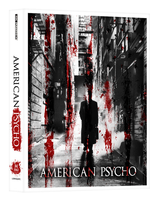 American Psycho 4K Blu-ray Steelbook Manta Lab Exclusive ME#63 PET Full Slip - PREORDER