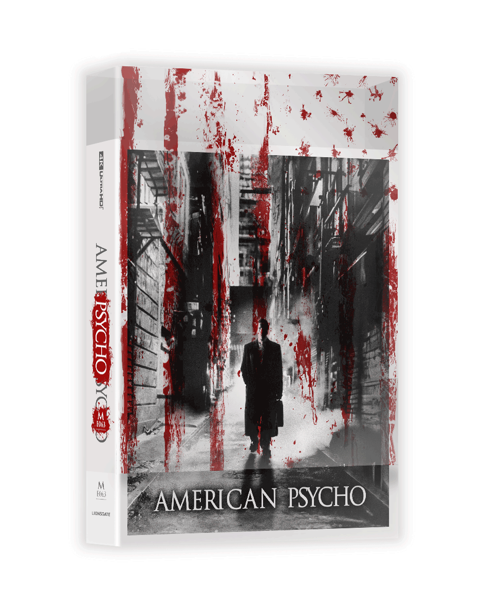 American Psycho 4K Blu-ray Steelbook Manta Lab Exclusive ME#63 PET Full Slip - PREORDER
