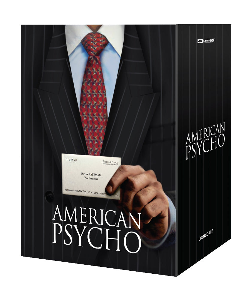 Coffret Steelbook Blu-ray 4K American Psycho, édition exclusive Manta Lab ME#63, disponible en un clic