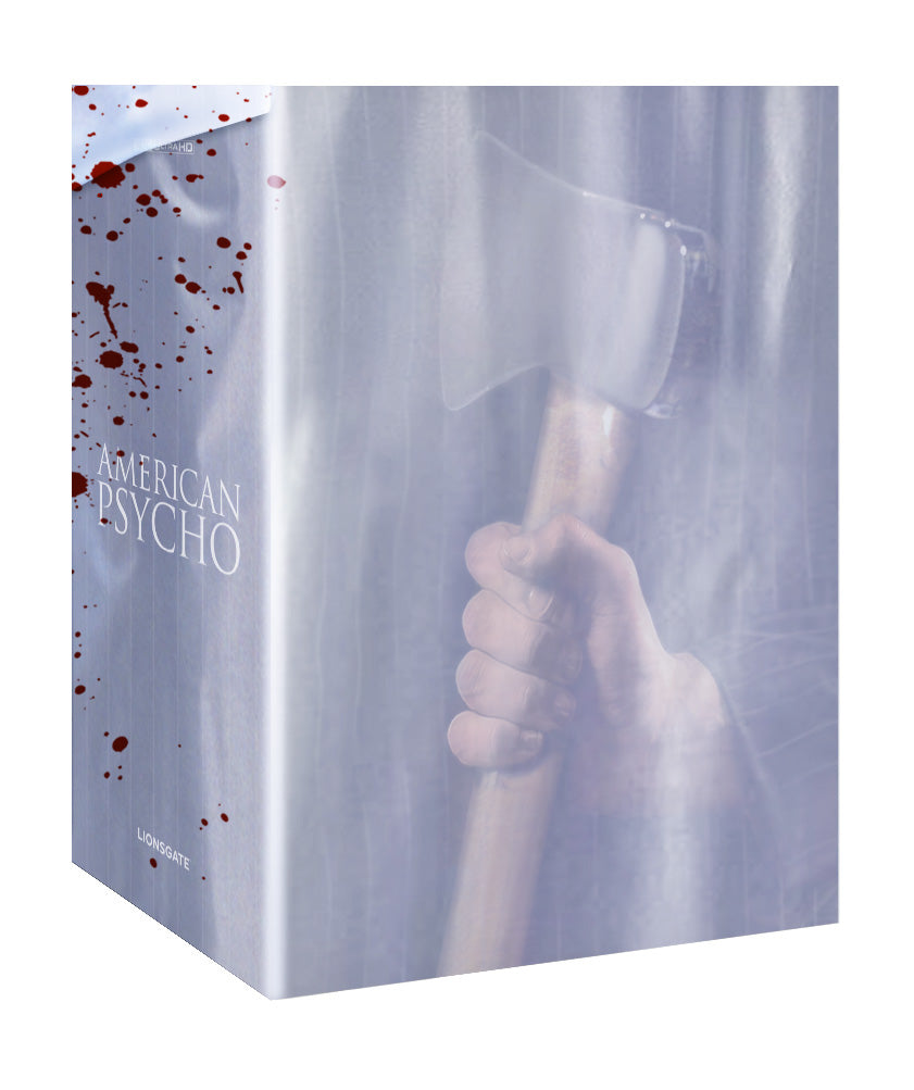 Coffret Steelbook Blu-ray 4K American Psycho, édition exclusive Manta Lab ME#63, disponible en un clic