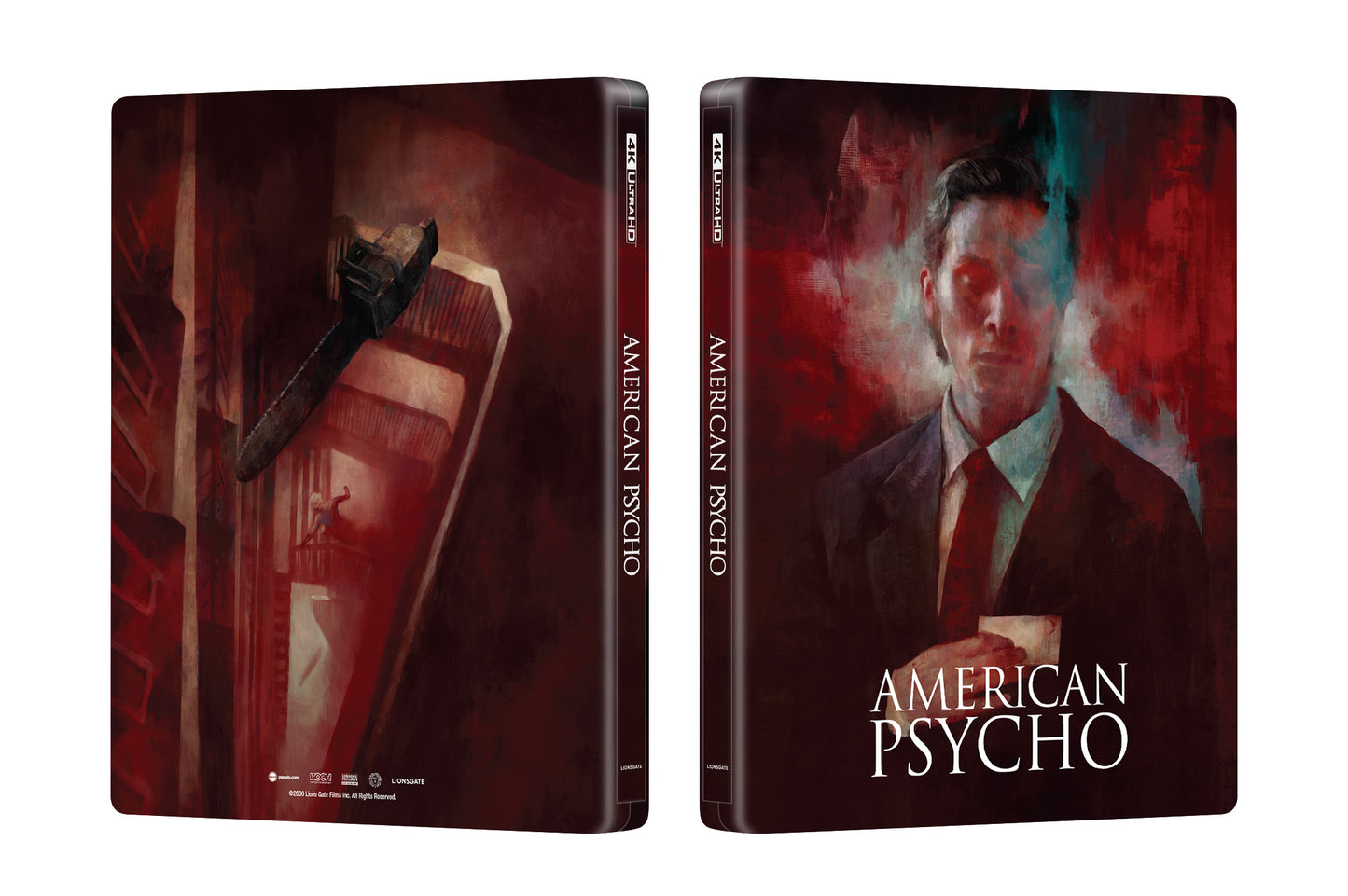 American Psycho 4K Blu-ray Steelbook Manta Lab Exclusive ME#63 Double Lenticular Full Slip A