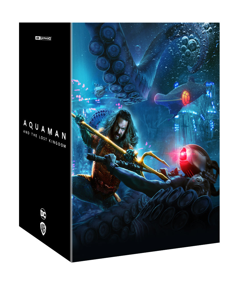 Aquaman et le Royaume perdu 4K Blu-ray Steelbook Manta Lab Exclusive ME#69 Coffret One Click