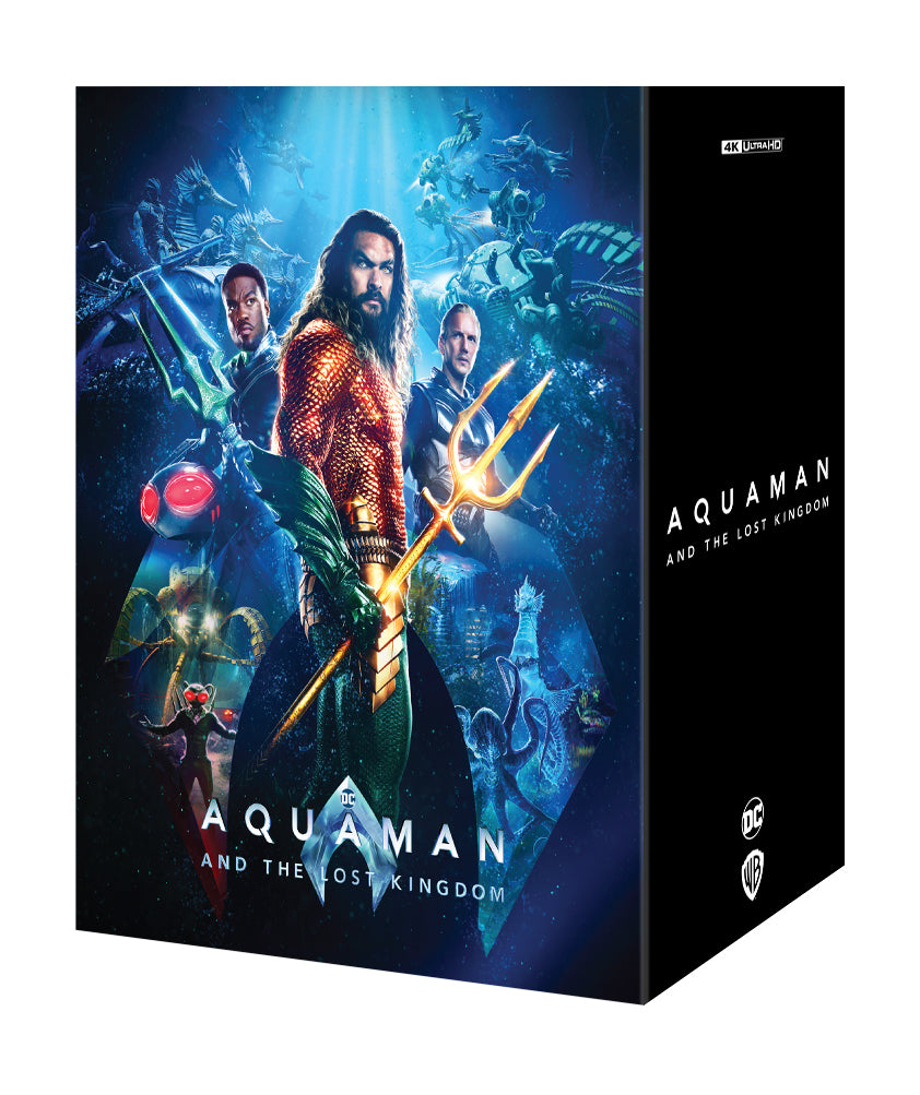 Aquaman et le Royaume perdu 4K Blu-ray Steelbook Manta Lab Exclusive ME#69 Coffret One Click
