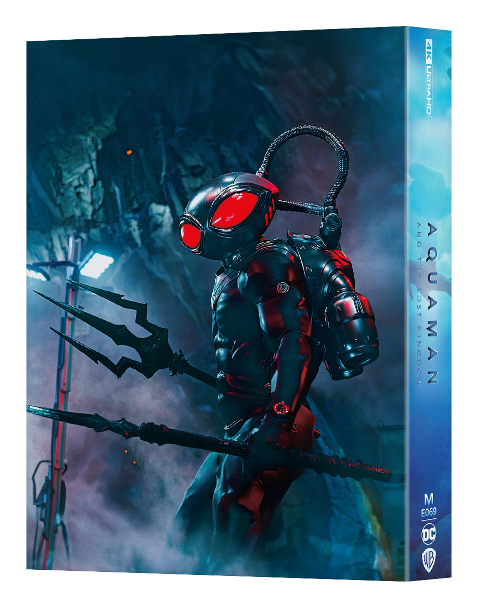 Aquaman et le Royaume perdu 4K Blu-ray Steelbook Manta Lab Exclusive ME#69 Double Lenticulaire Full Slip A