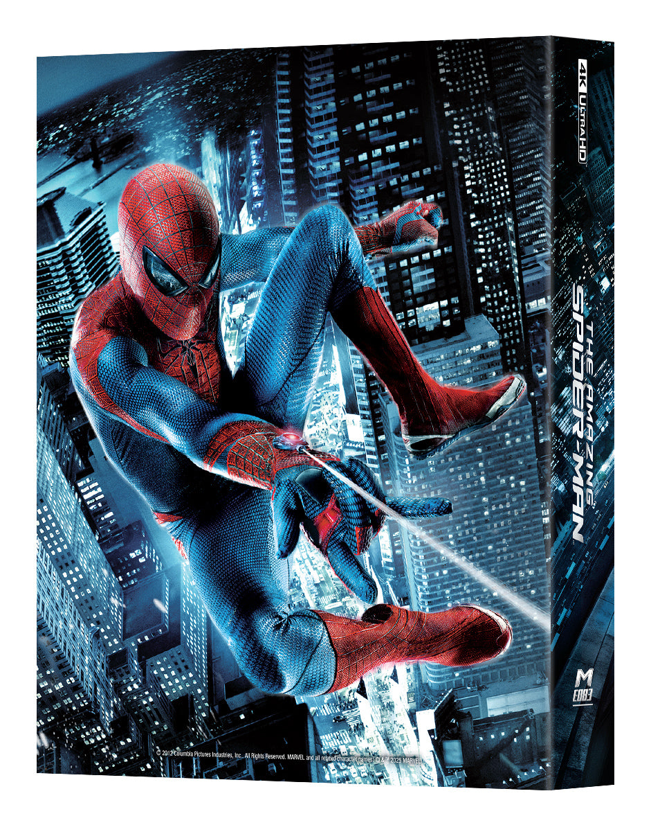 The Amazing Spider-Man 4K Blu-ray Steelbook Manta Lab Exclusive ME#83 Double Lenticular Full Slip A - PREORDER