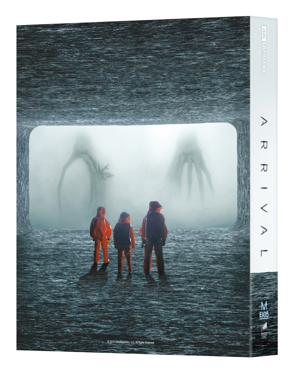 Arrival 4K Blu-ray Steelbook Manta Lab Exclusive ME#105 Double Lenticular Full Slip B - PREORDER