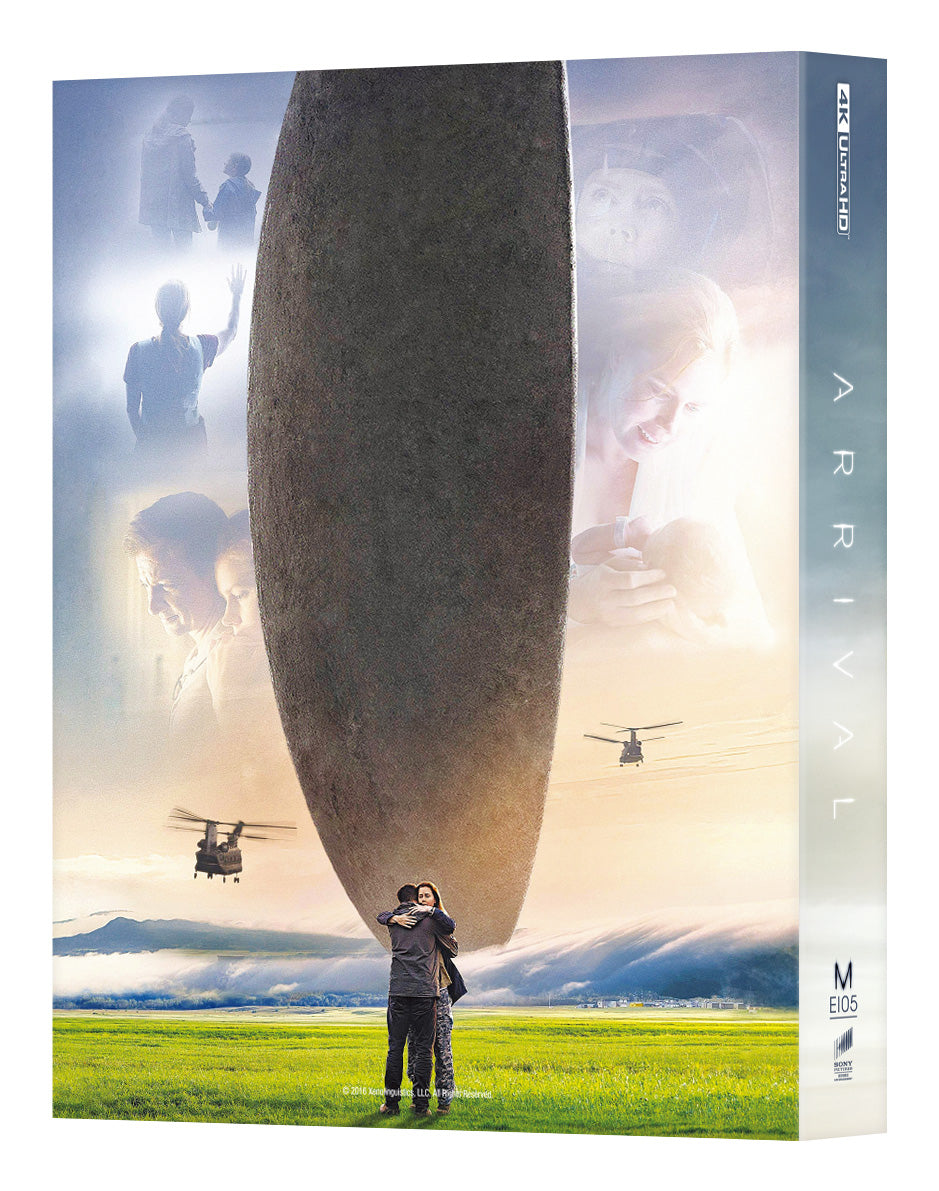 Arrival 4K Blu-ray Steelbook Manta Lab Exclusive ME#105 Full Slip - PREORDER