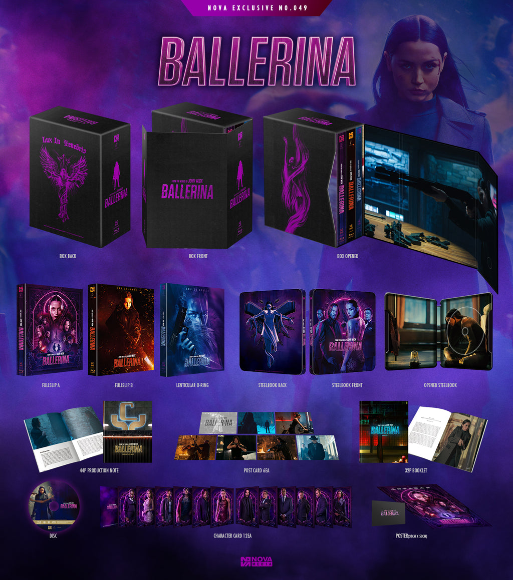 Ballerina Blu-ray Steelbook Novamedia Exclusive #49 One Click Box Set - PREORDER