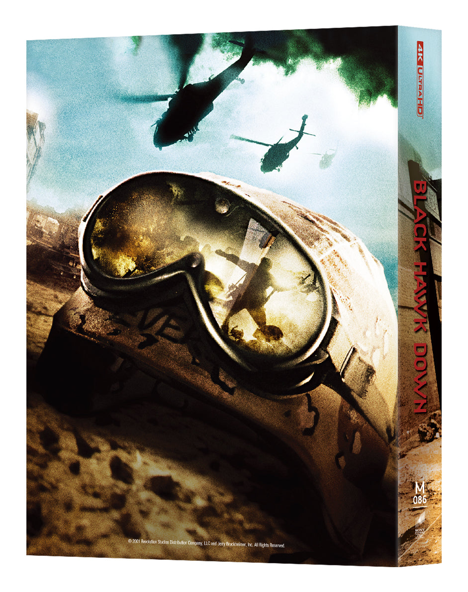 Black Hawk Down 4K Blu-ray Steelbook Manta Lab Exclusive ME#36 Double Lenticulaire Full Slip A