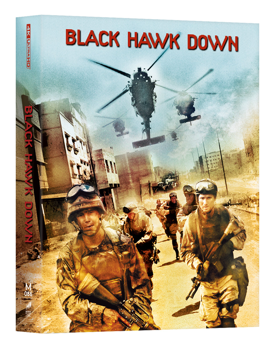 Black Hawk Down 4K Blu-ray Steelbook Manta Lab Exclusive ME#36 Double Lenticulaire Full Slip A