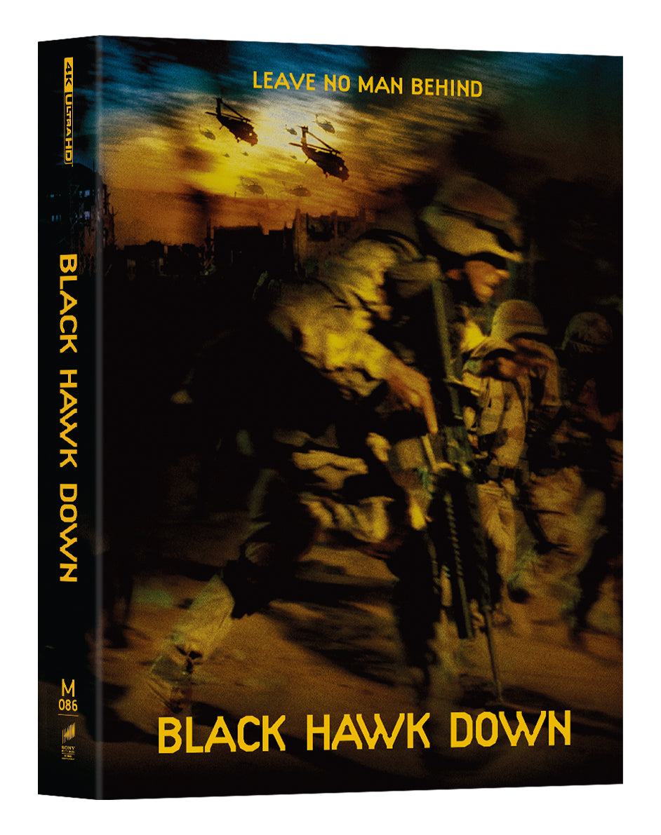 Black Hawk Down 4K Blu-ray Steelbook Manta Lab Exclusive ME#36 Double Lenticulaire Full Slip B