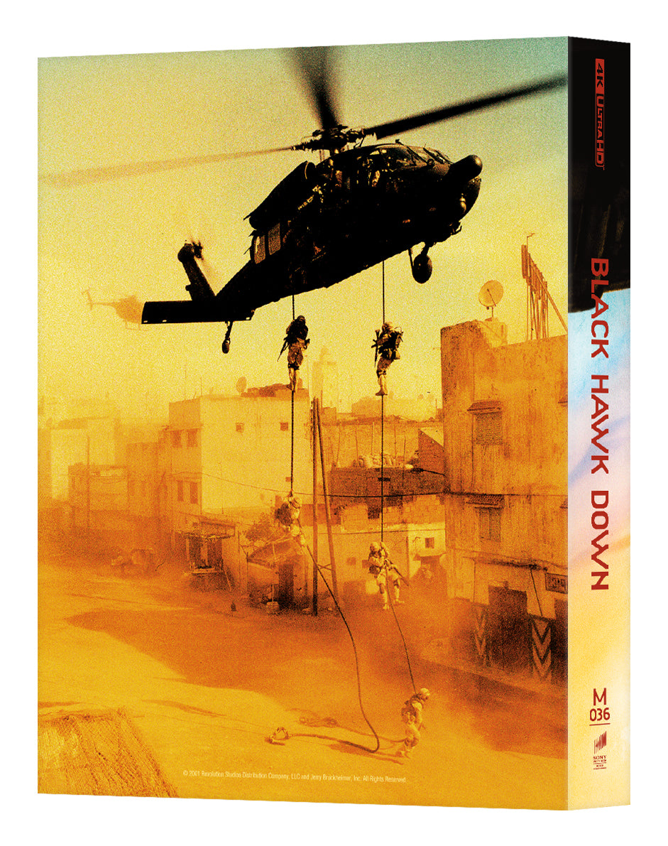 Black Hawk Down 4K Blu-ray Steelbook Manta Lab Exclusive ME#36 Full Slip
