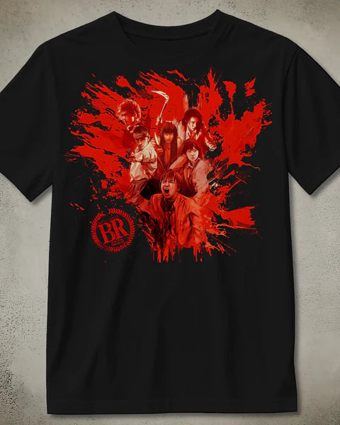 Battle Royale 25th Anniversary Edition 4K Blu-ray Steelbook  (4K Ultra HD + Blu-ray + Digital) + T-Shirt Bundle - PREORDER