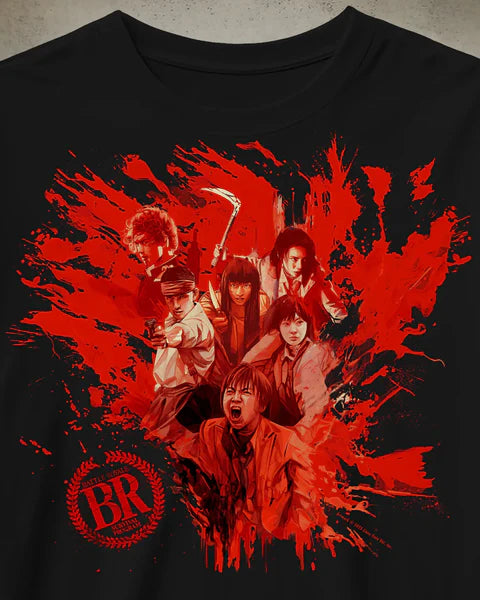 Battle Royale 25th Anniversary Edition 4K Blu-ray Steelbook  (4K Ultra HD + Blu-ray + Digital) + T-Shirt Bundle - PREORDER