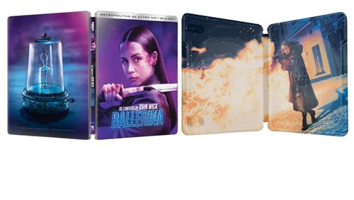 De l'univers de John Wick : Ballerina, édition collector limitée Blu-ray Steelbook 4K