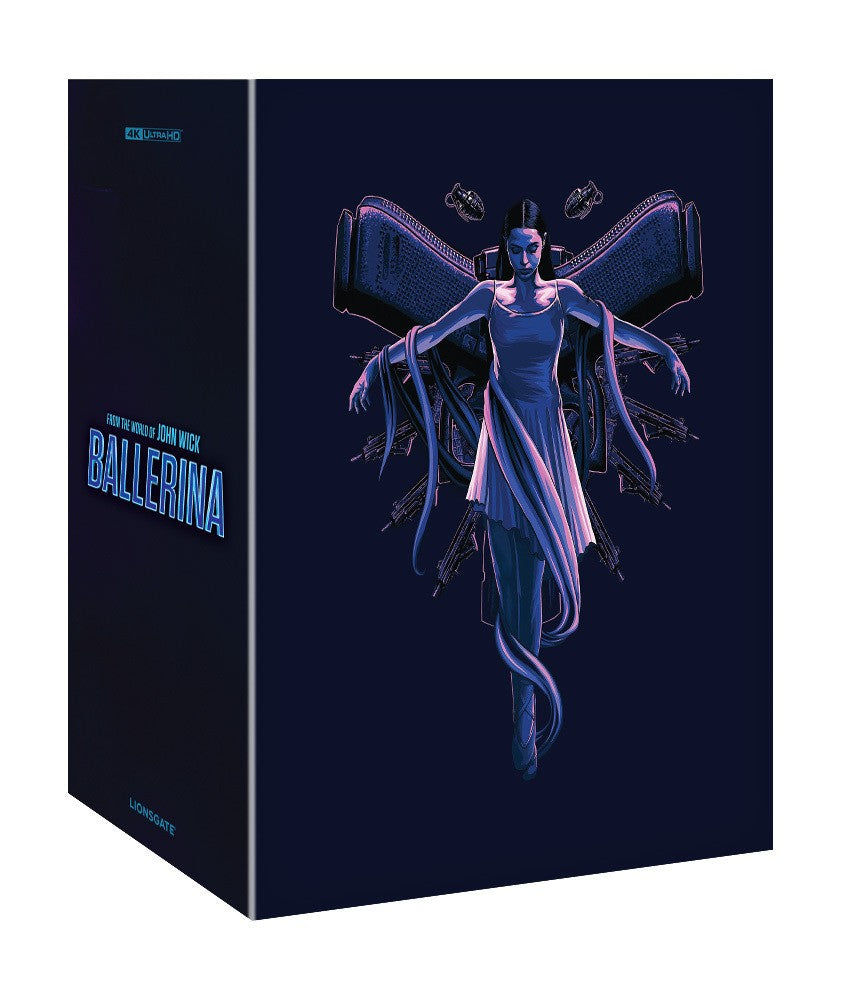 From the World of John Wick: Ballerina 4K Blu-ray Steelbook Manta Lab Exclusive ME#90 One Click Box Set - PREORDER
