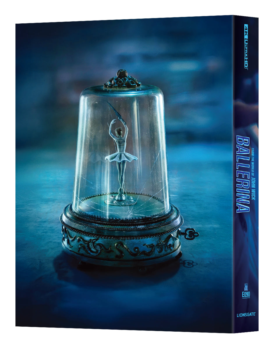 De l'univers de John Wick : Ballerina 4K Blu-ray Steelbook Manta Lab Exclusive ME#90 Double Lenticulaire Full Slip A - PRÉCOMMANDE