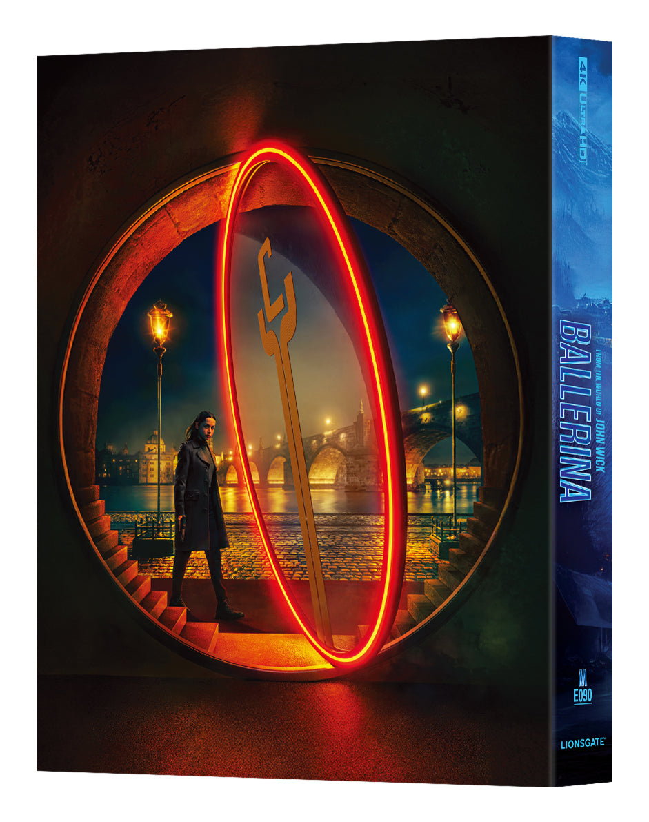 De l'univers de John Wick : Ballerina 4K Blu-ray Steelbook Manta Lab Exclusive ME#90 Double Lenticulaire Full Slip B - PRÉCOMMANDE
