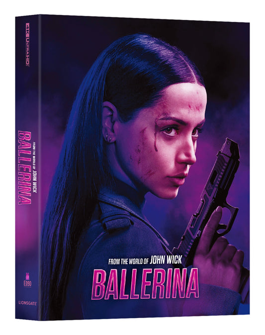 From the World of John Wick: Ballerina 4K Blu-ray Steelbook Manta Lab Exclusive ME#90 Full Slip - PREORDER