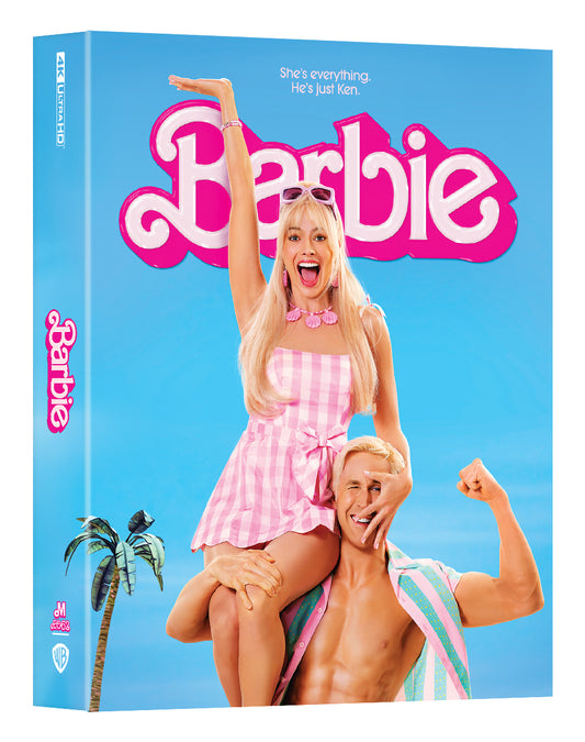 Barbie 4K Blu-ray Steelbook Manta Lab Exclusive ME#63 Double Lenticular Slip B - Pre-Order