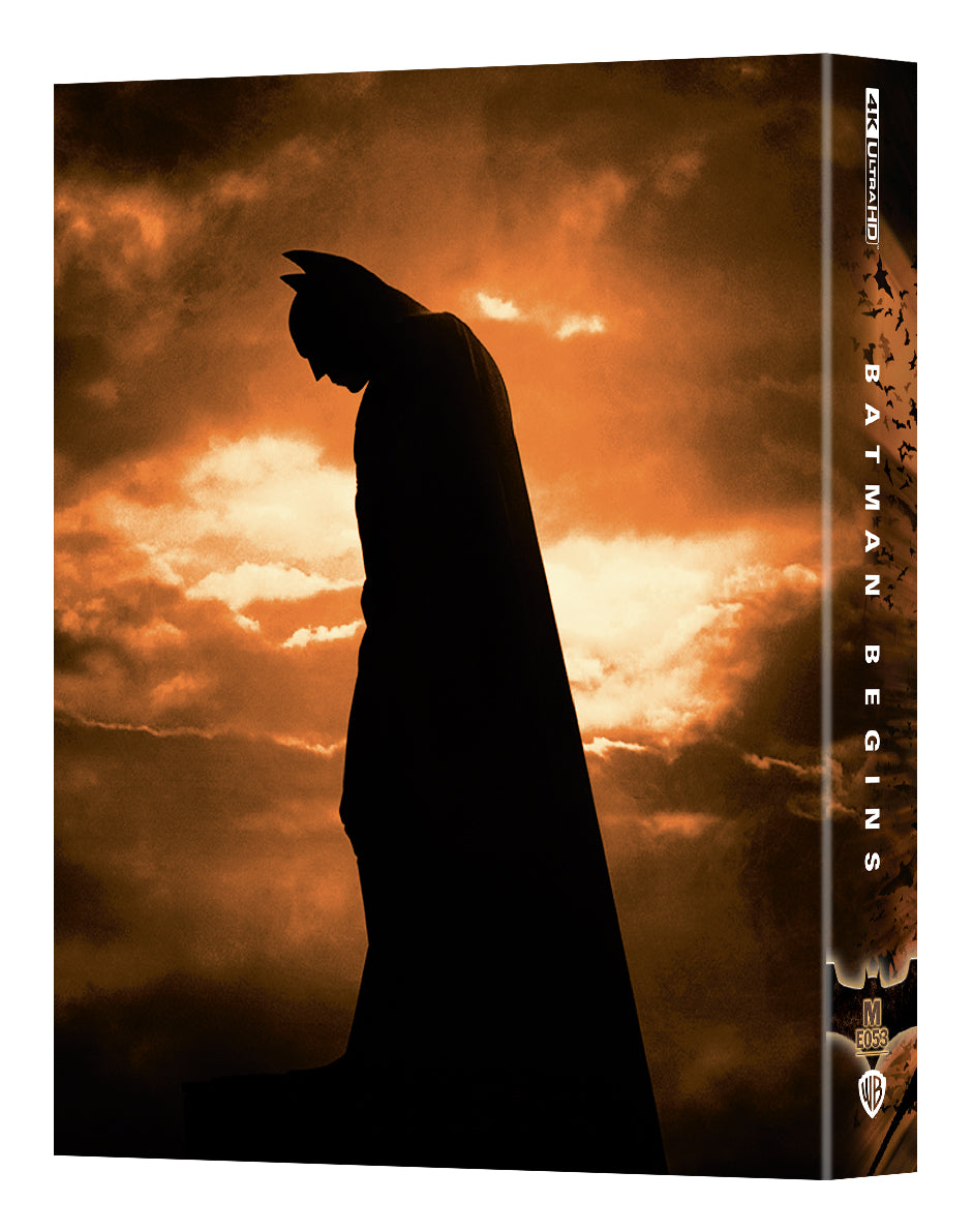Batman Begins 4K Blu-ray Steelbook Manta Lab Exclusive ME#53 Double Lenticular Full Slip A