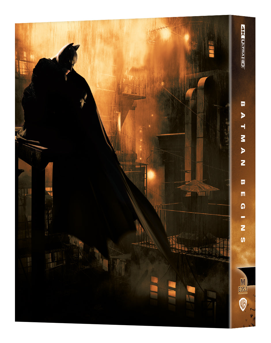 Batman Computer Lab Batman Begins 4K Blu-ray Steelbook Manta Lab Exclusive ME#53 Full Slip