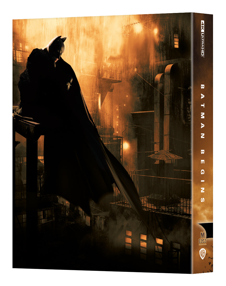 Batman Begins 4K Blu-ray Steelbook Manta Lab Exclusive ME#53 Full Slip